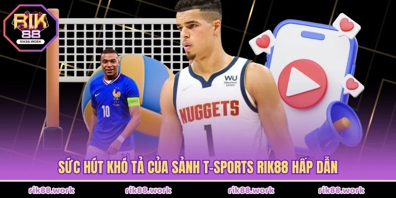 Sức hút khó tả của Sảnh T-Sports Rik88 hấp dẫn