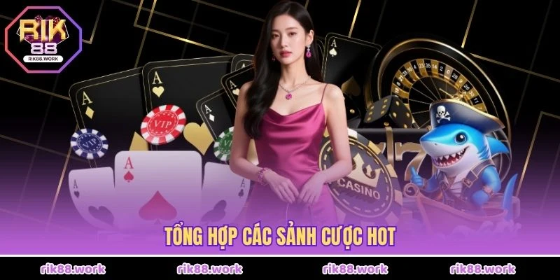 Tổng hợp các sảnh cược hot